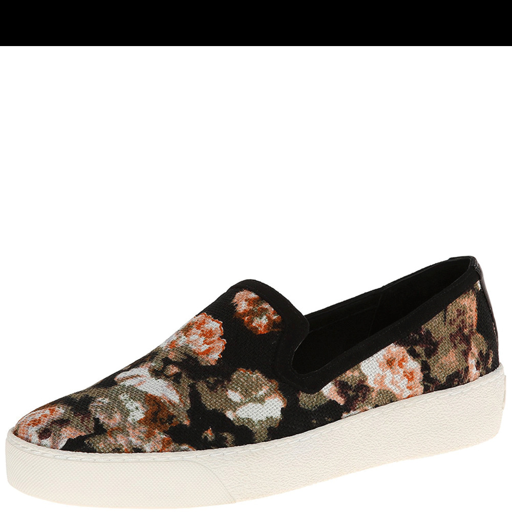 Sam Edelman Women's Becker Fashion Sneaker Size 10 Pastel Black MSRP $110